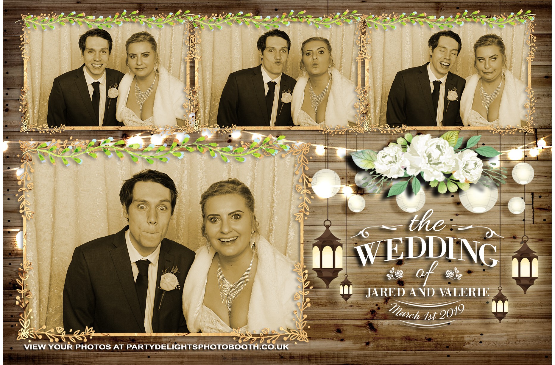 Jared and Valerie’s Wedding - Prints | View more photos from the event at gallery.partydelightsphotobooth.co.uk/u/PartyDelightsPhotoBooth/Jared-and-Valerie’s-Wedding-Prints